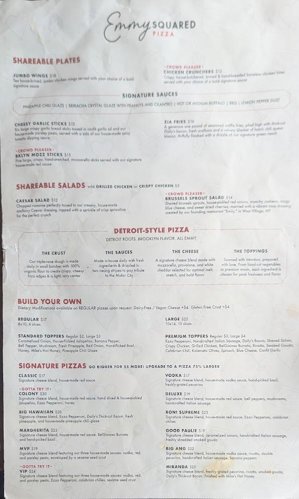 Emmy Squared Pizza: Charlottesville Bone-In Wings