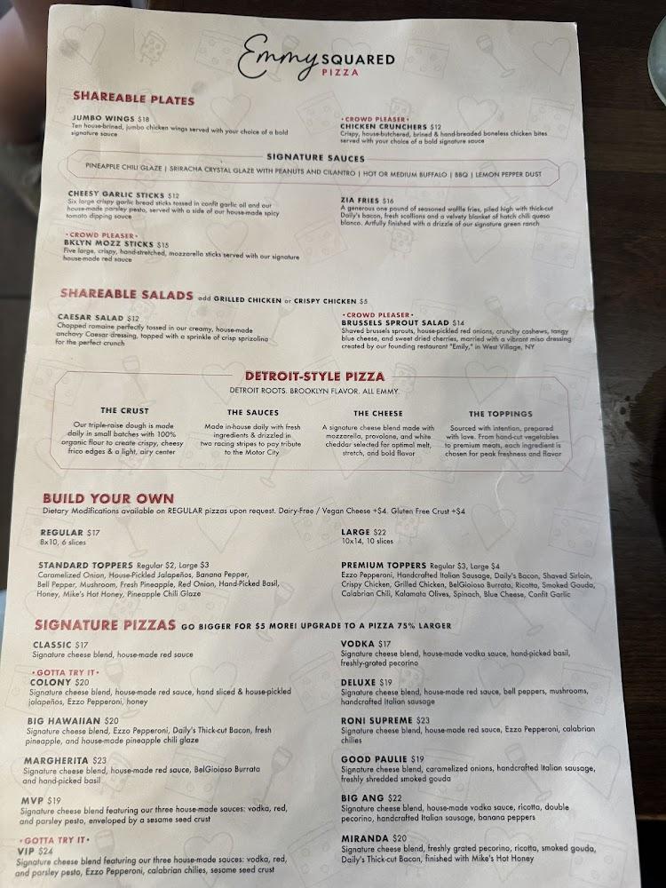 Emmy Squared Pizza: Charlottesville Boneless Chicken Wings
